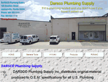 Tablet Screenshot of darsco-plumbing-supply.com